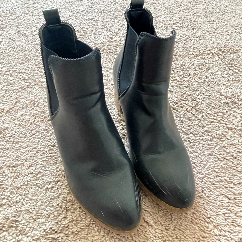 Blue boots